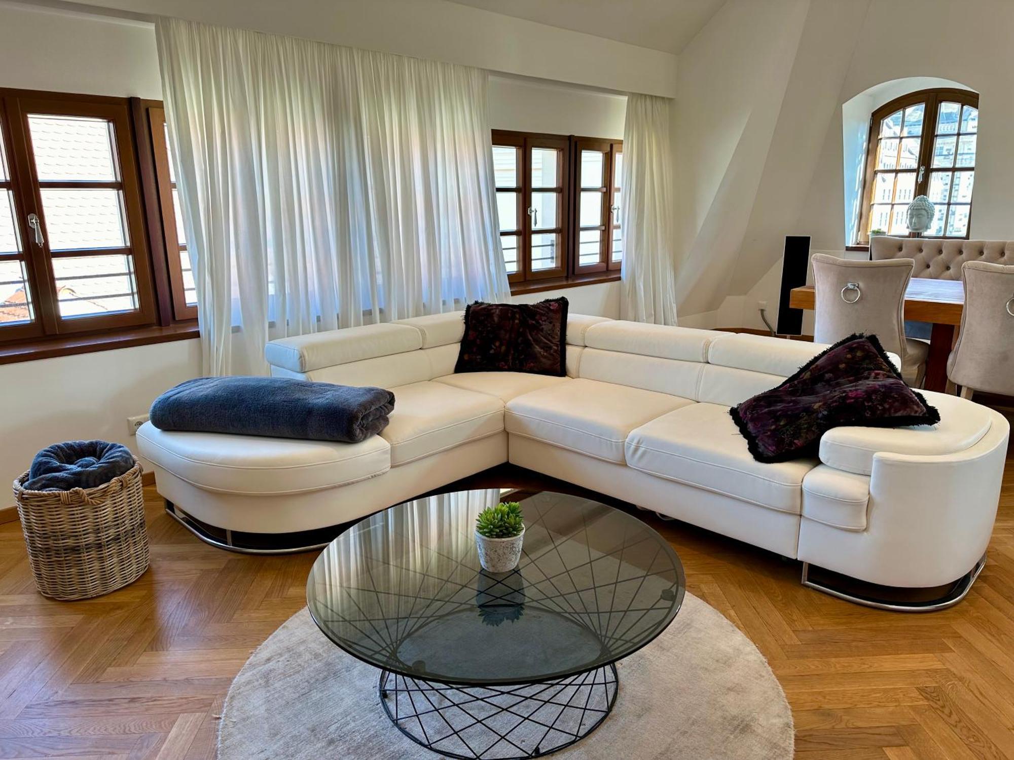 Luxus Suite Mit Einmaligem Blick Auf Die Frauenkirche Dresde Exterior foto